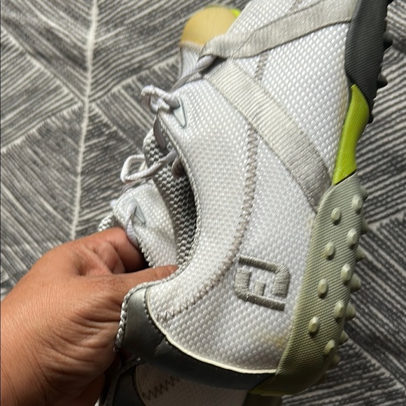 FJ Golf shoesGray and Yellow - Picture 4 of 9